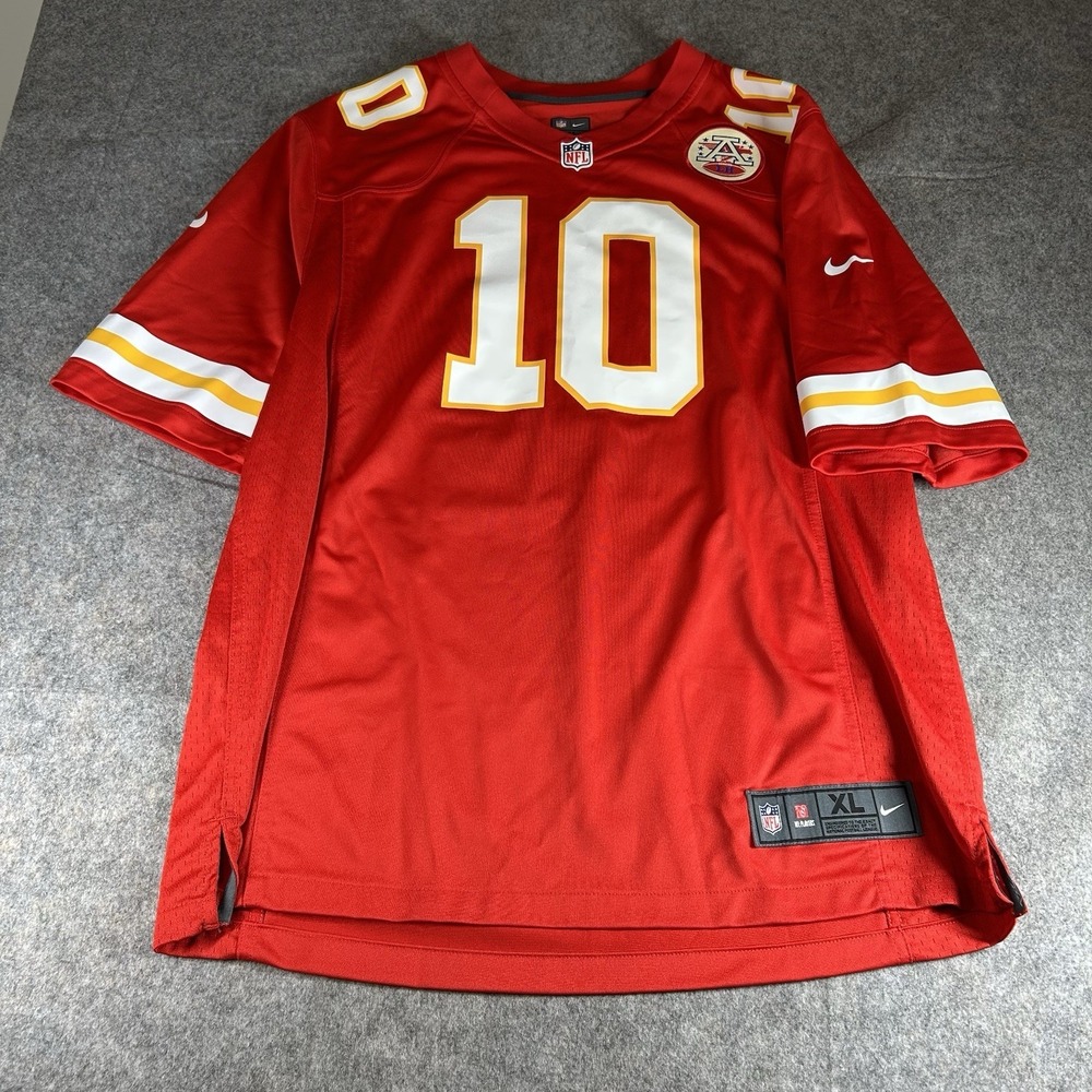 Nike NFL Mens Size XL Tyreek Hill 10 Kansas City Chiefs On Field Jersey